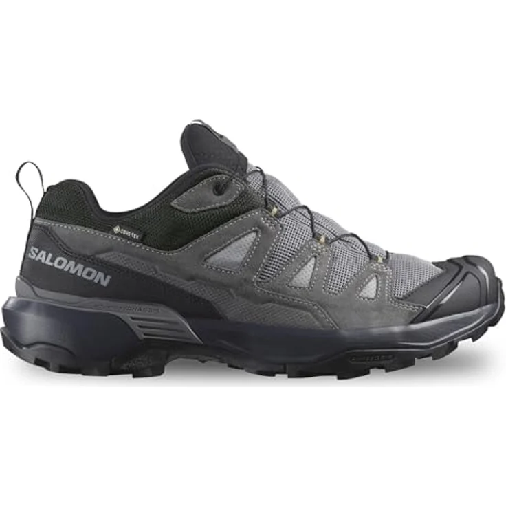Salomon X ULTRA 360 LEATHER GORE-TEX, wasserdichte Outdoorschuhe mit Schnellverschluss und Gummi-Profilsohle – Bild 1