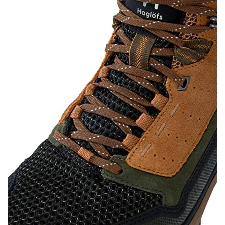 Haglöfs Skuta Proof Eco Mid Shoes, Damen Wanderschuhe, wasserdicht, 37 1/3, Braun – Bild 2