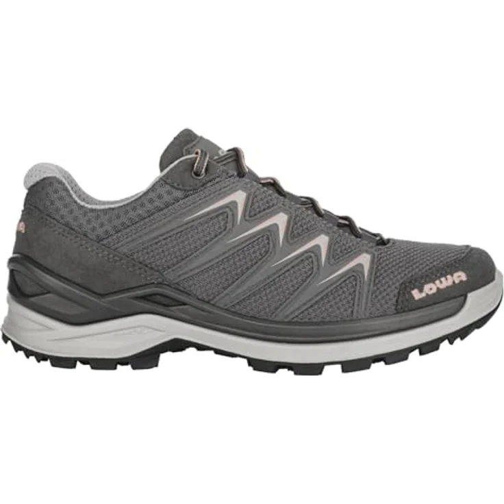 LOWA Innox Pro GTX Low, Wanderschuhe für Damen, grau, Größe 41.5, atmungsaktiv und leicht mit optimaler Dämpfung – Bild 2