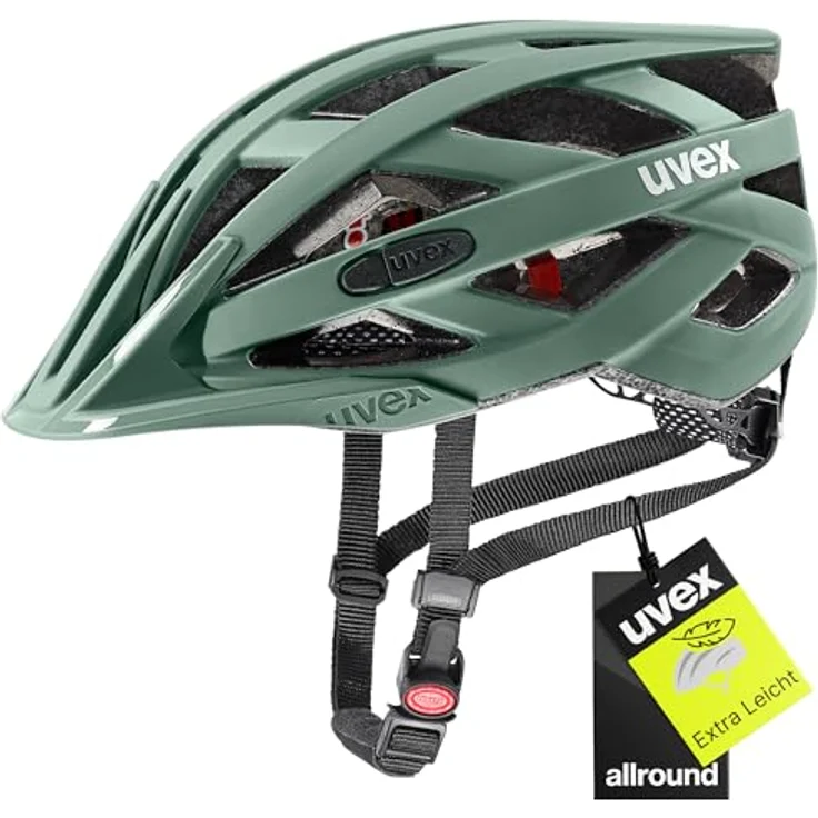 Uvex Allround-Helm CC, Leichter Fahrradhelm für Damen und Herren mit individueller Größenanpassung und optimaler Belüftung – Bild 1