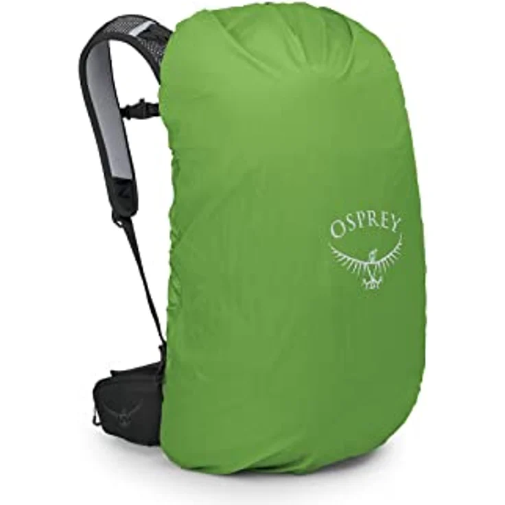 Osprey Europe Hikelite 28 Black M/L, Wanderrucksack mit gespanntem Mesh Rückenplatte – Bild 3