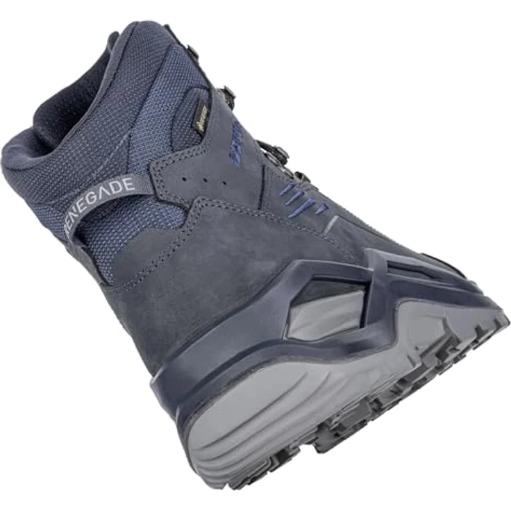 Lowa Renegade Evo GTX Mid, Herren Wanderschuhe, Größe 46, Blau, mit perfekter Passform und stylischem Design – Bild 2
