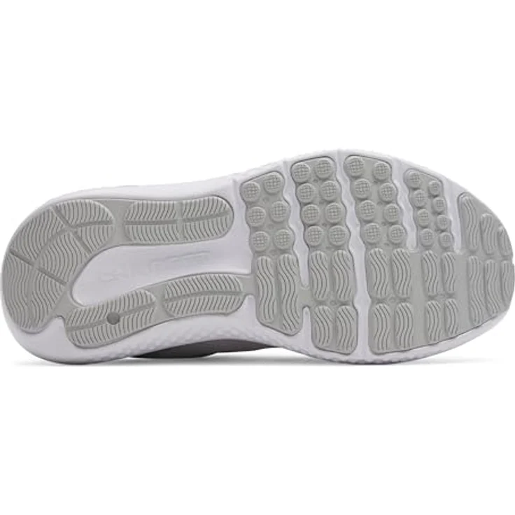 Under Armour UA W Charged Surge 4, Damen Laufschuhe, atmungsaktives Obermaterial, Grau/Silber, Größe 36 – Bild 5