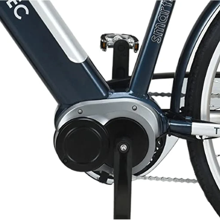 smartEC TrekX-MH E-Bike Trekking Herren 250W Mittelmotor Li-Ion-Akku 36V/13Ah Elektrofahrrad 28 Zoll Reichweite 90km bis 25 km/h Trekking City – Bild 5