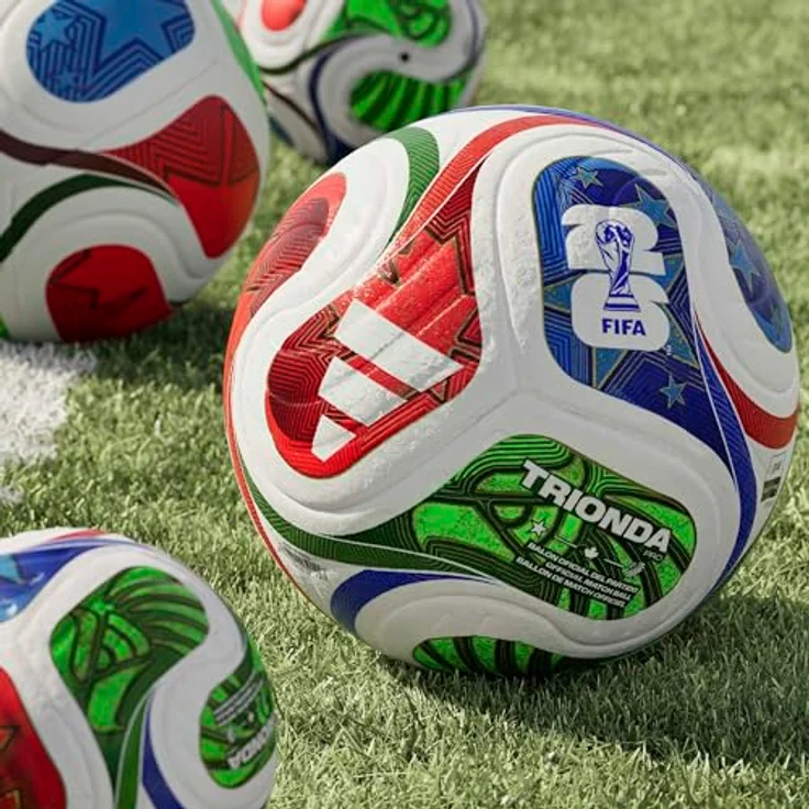 Adidas FIFA Weltmeisterschaft 26 Fußball Trionda Pro, offizieller Fußball mit FIFA Quality Pro Zertifizierung, nahtloses Design für Präzision und Stabilität, ideal für Fußball 5 – Bild 4