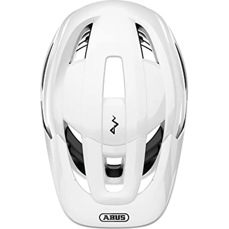 ABUS MTB-Helm CliffHanger MIPS, Fahrradhelm mit MIPS Aufprallschutz und großen Lüftungsöffnungen, Weiß Glänzend, Größe S – Bild 4