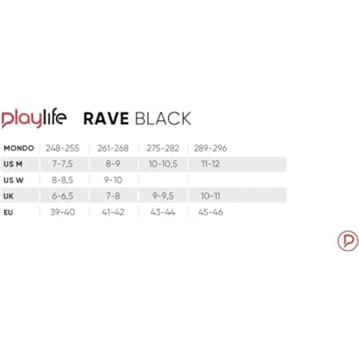 Powerslide Playlife Rave Black 80, Inline Skates mit 4x80mm Radkonfiguration, Dual Fit Innenausstattung, Schwarz/Grau – Bild 7