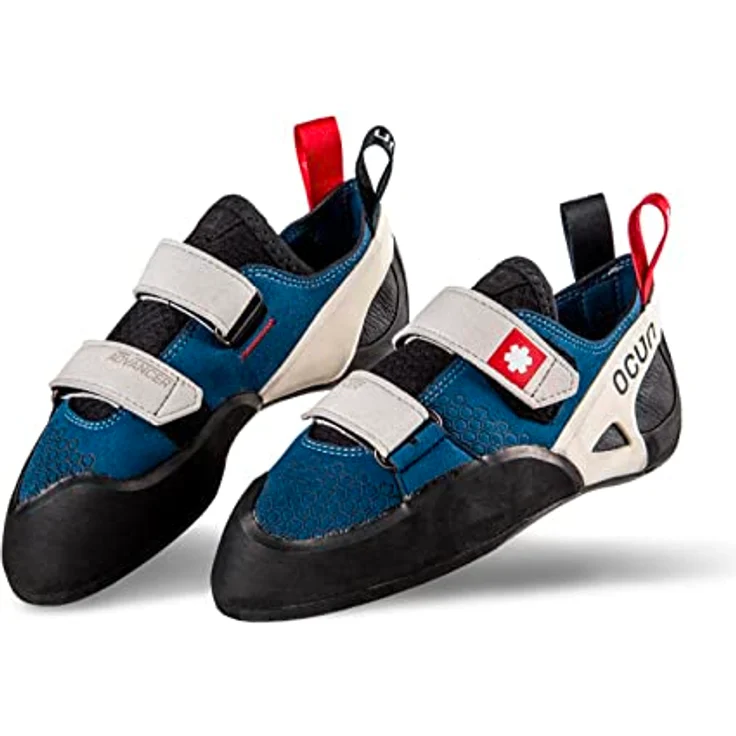 Ocun Advancer QC, Damen Kletterschuhe für langanhaltende Performance, 45.5, Blau – Bild 4