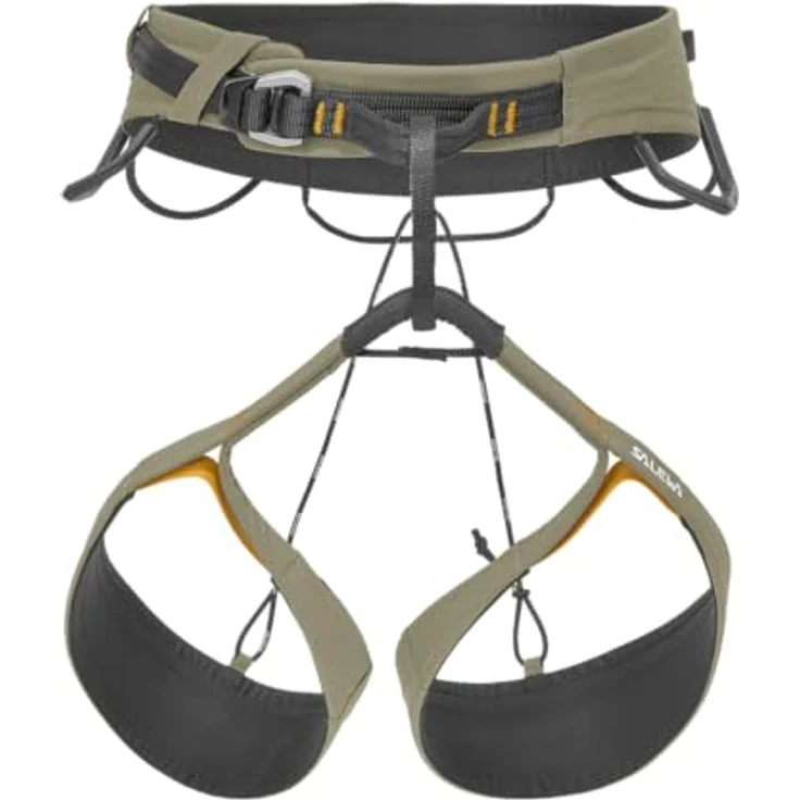 Salewa Agner Gurt Damen, Klettergurt in Grün, XS, leicht und atmungsaktiv mit 5 Materialschlaufen und gepolstertem Hüftgurt – Bild 1