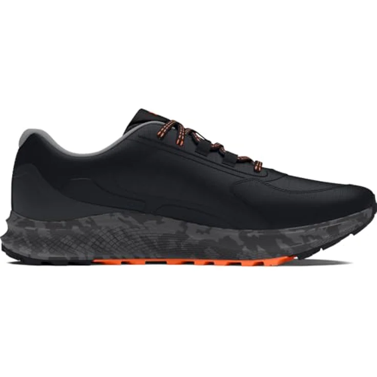 Under Armour Charged Bandit Trail 3, Traillaufschuhe mit hervorragender Dämpfung und Bodenhaftung, Schwarz/Orange Blast, Größe 43 – Bild 6