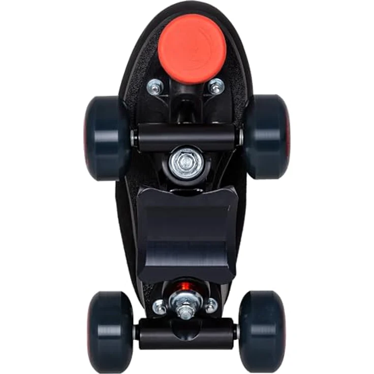 Chaya Park Dark Soul, Damen Rollschuhe, Lifestyle Rollerskates, schwarz, PU-Leder mit Wildleder-Finish, vulkanisierte TPU-Spitze, optimierte Kontrolle mit Shari-Platte und Park Pro-Trucks – Bild 5
