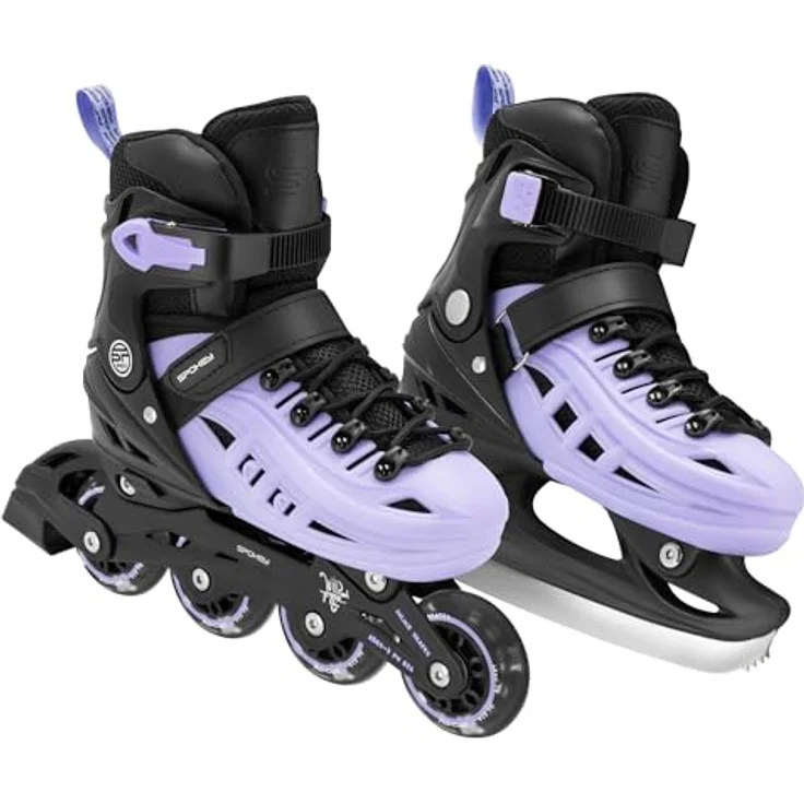 Spokey 4in1 4One Jr Inline Skates, größenverstellbar für Kinder und Jugendliche, Aluminium-Chassis, EN-13843 Sicherheitsstandards – Bild 2