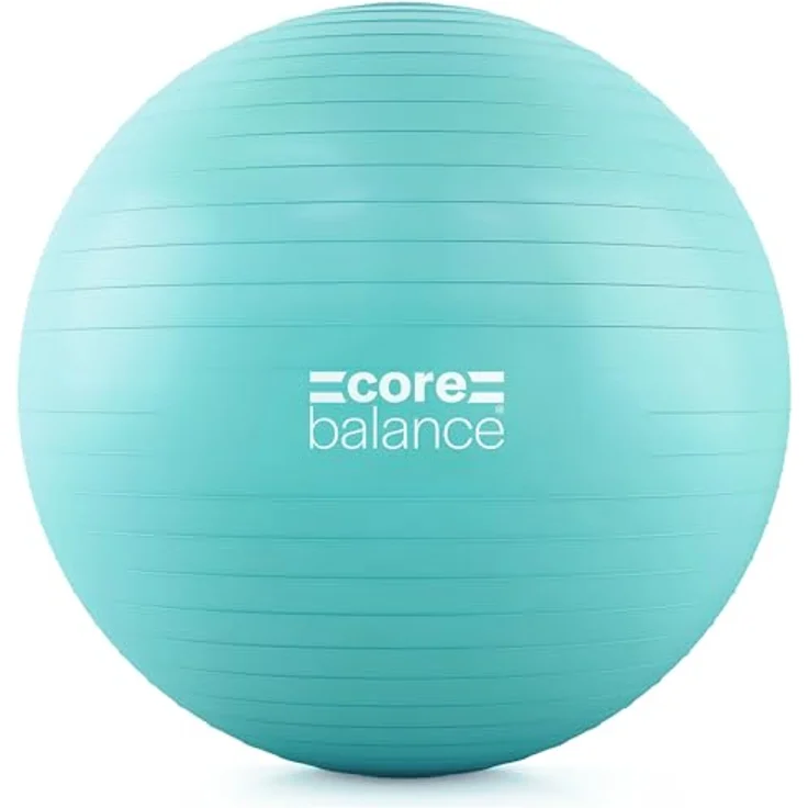 Core Balance Gymnastikball, berstsicher, 55cm 65cm 75cm 85cm, inkl. Luftpumpe und E-Book für Fitness, Yoga und Schwangerschaft – Bild 1