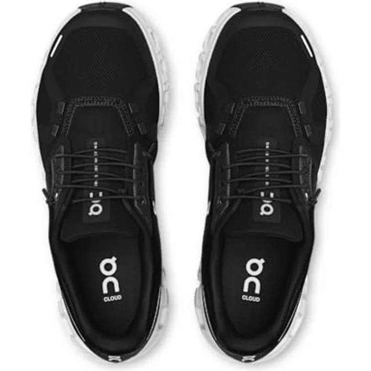 ON Running Cloud 6, Laufschuhe für Damen mit außergewöhnlicher Leichtigkeit und Dämpfung, Schwarz – Bild 4