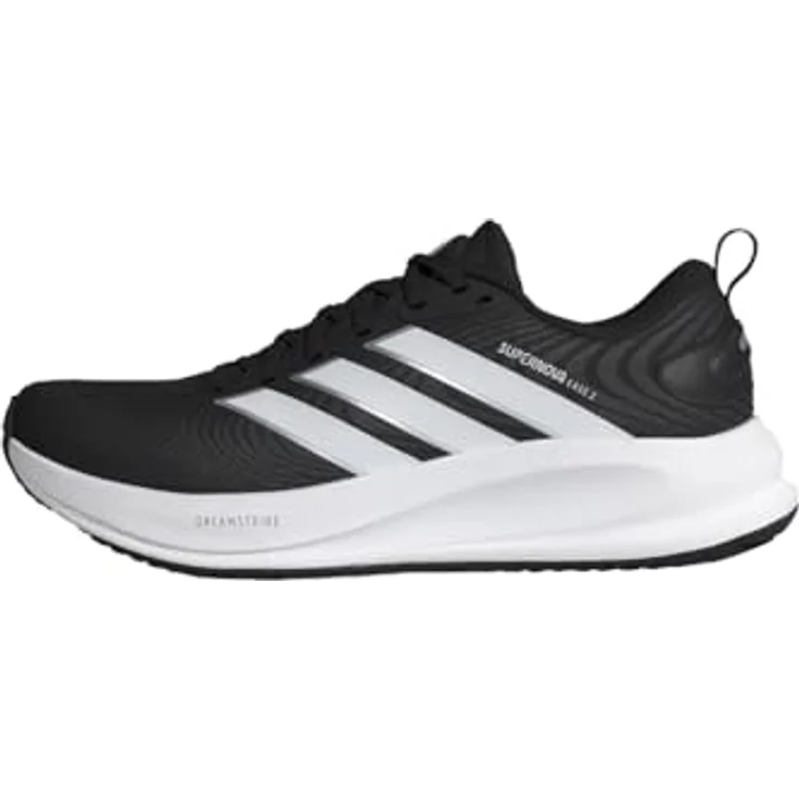 Adidas Supernova Ease 2, Laufschuhe für Herren mit Dreamstrike Zwischensohle und atmungsaktivem Mesh-Obermaterial, schwarz – Bild 1