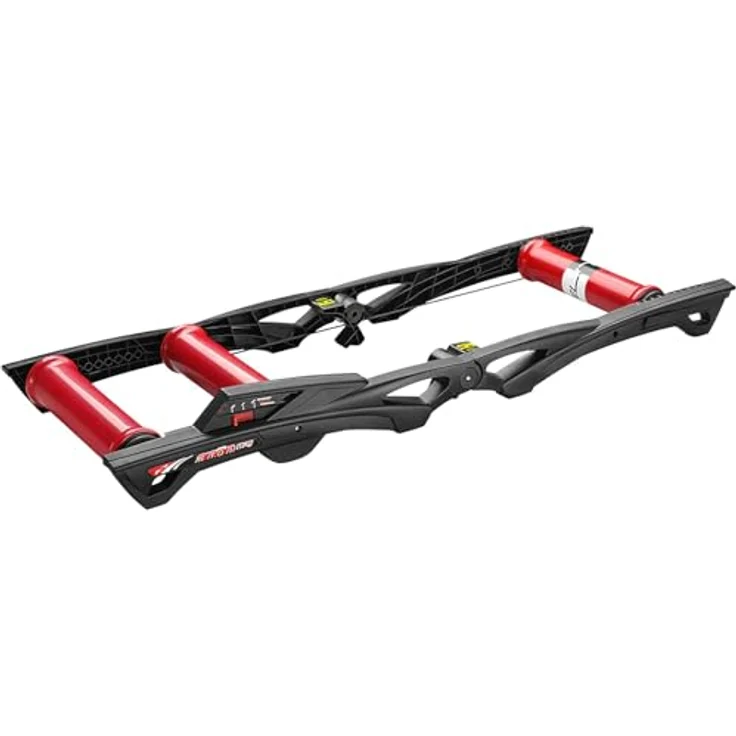 Elite Arion Mag Rollentrainer, Magnetisch und Klappbar, 3 Widerstandsstufen, Aluminium Elastogel Rollen, Für Rennrad und MTB, Indoor Training Zuhause – Bild 1