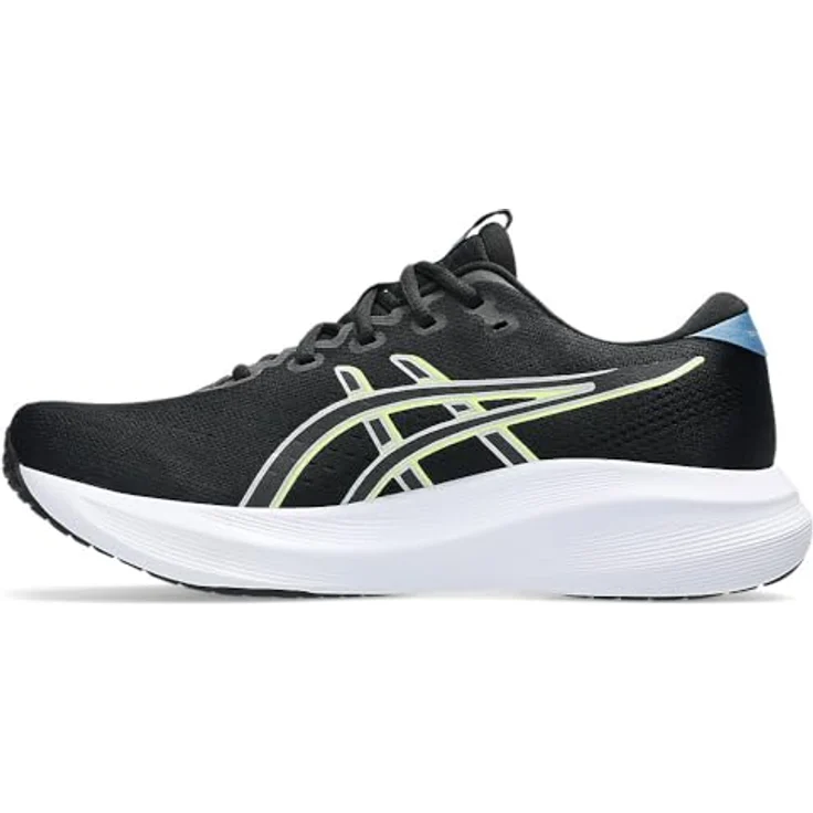 Asics Gel-Excite 11 Neutralschuh, BLACK/PURE SILVER, Größe 42, mit Gel-Dämpfung und atmungsaktivem Mesh-Obermaterial – Bild 8