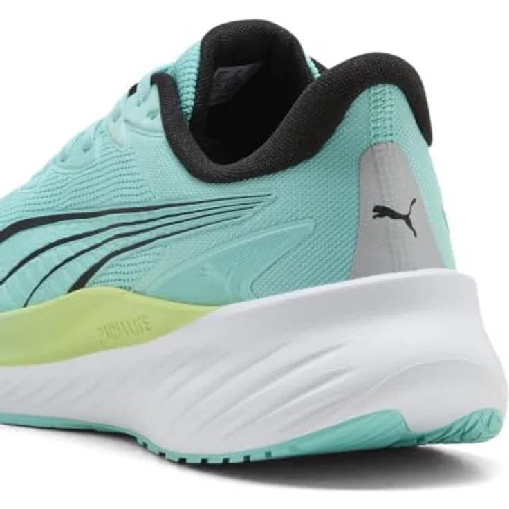 PUMA Pounce Lite 2 Herren Laufschuh, atmungsaktiv, in Intense Mint-Sunny Lime-PUMA Black, Größe 37 EU – Bild 2