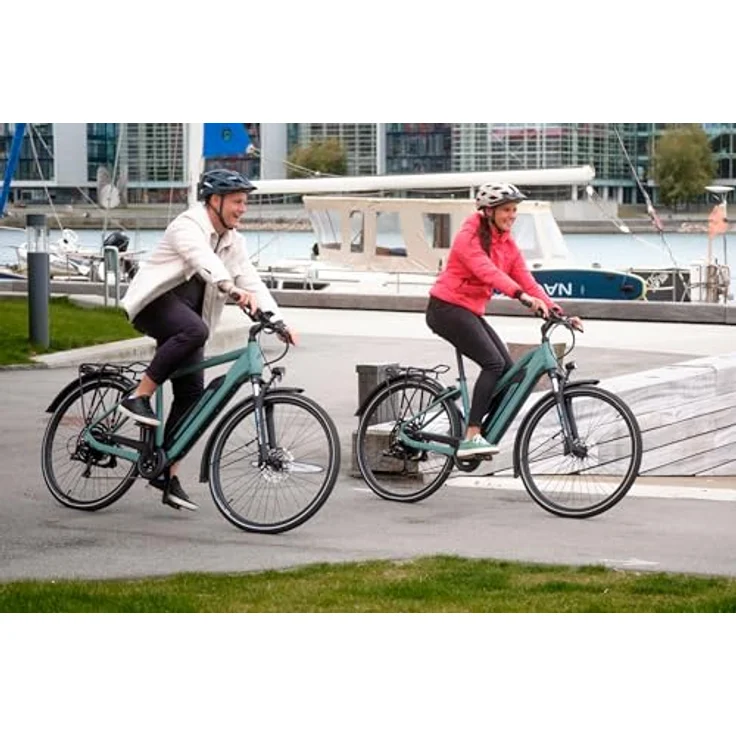 Fischer E-Bike Trekking Active VIATOR 2.1, Elektrofahrrad mit 459Wh Akku, Heckmotor 50Nm, 8 Gänge, 90 Lux LED-Lichtanlage, RH 45 – Bild 4