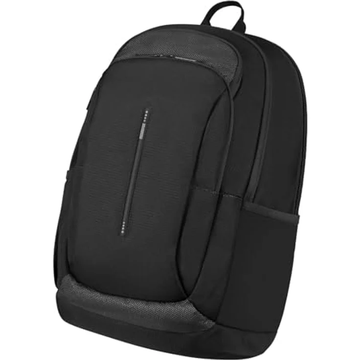 American Tourister Urban Groove, Laptoprucksack 15.6 Zoll, 27 L, 46 cm, Schwarz mit zwei Hauptfächern für Unterlagen und Laptop – Bild 3