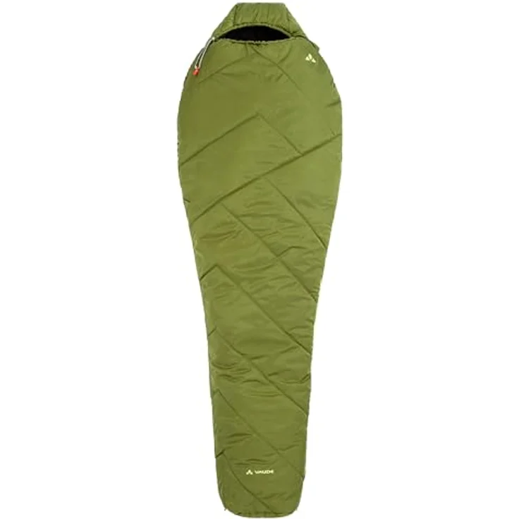 VAUDE Sioux 400 II Syn, Schlafsack mit körperbetontem Mumienschnitt, Konturkapuze und seitlichem Reißverschluss – Bild 3