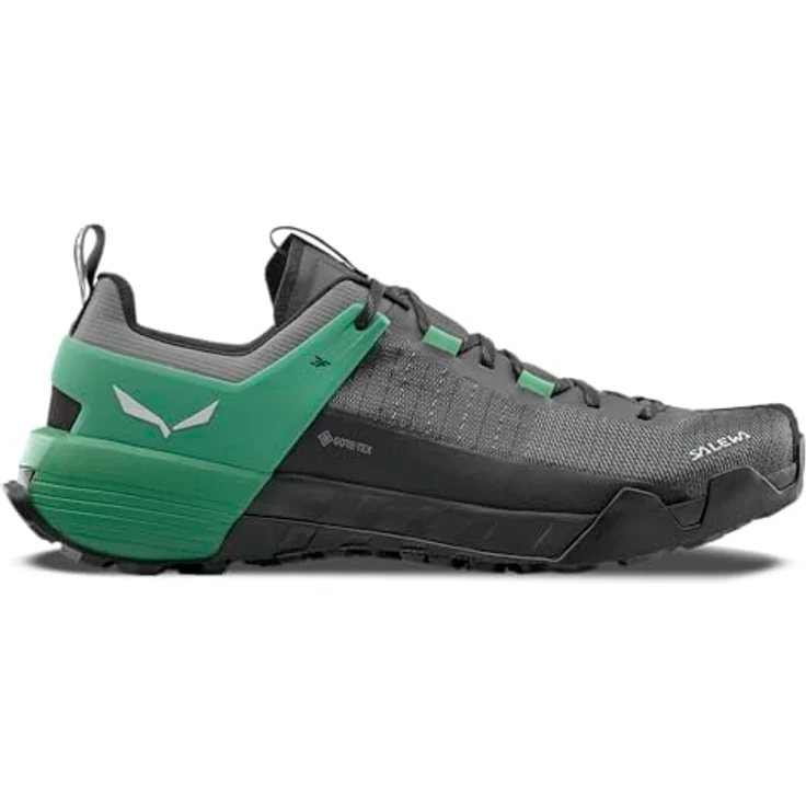 Salewa Wildfire NXT GTX, Wanderschuhe mit Kevlar®-verstärktem Obermaterial, Vibram® Megagrip, Onyx Irish Green, Modell 2025 – Bild 2