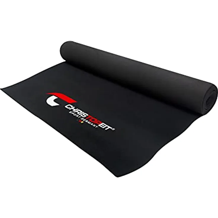 Topsport Top Sport Floor Protection Mat 123x60cm, Schützmatte für Fitnessgeräte, schalldämmend, 0.3 cm dick