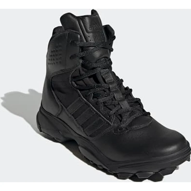 adidas Performance GSG-9.7.E STIEFEL, Halbhoher Hikingschuh mit Adiprene Dämpfung und grob profilierter Traxion Außensohle, Schwarz – Bild 5