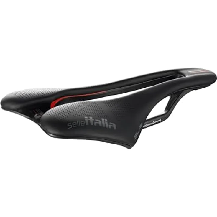 Selle Italia SLR Boost, Velosattel mit Carbonio-Technologie, 122 Gramm, kompakte Struktur, mikroperforierte Abdeckung