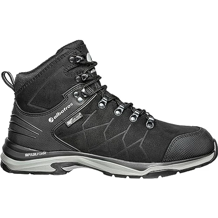 ALBATROS Trekkingschuh ISCHGL CTX MID BLACK Gr. 46, zertifiziert nach EN ISO 20347:2035 – Bild 3
