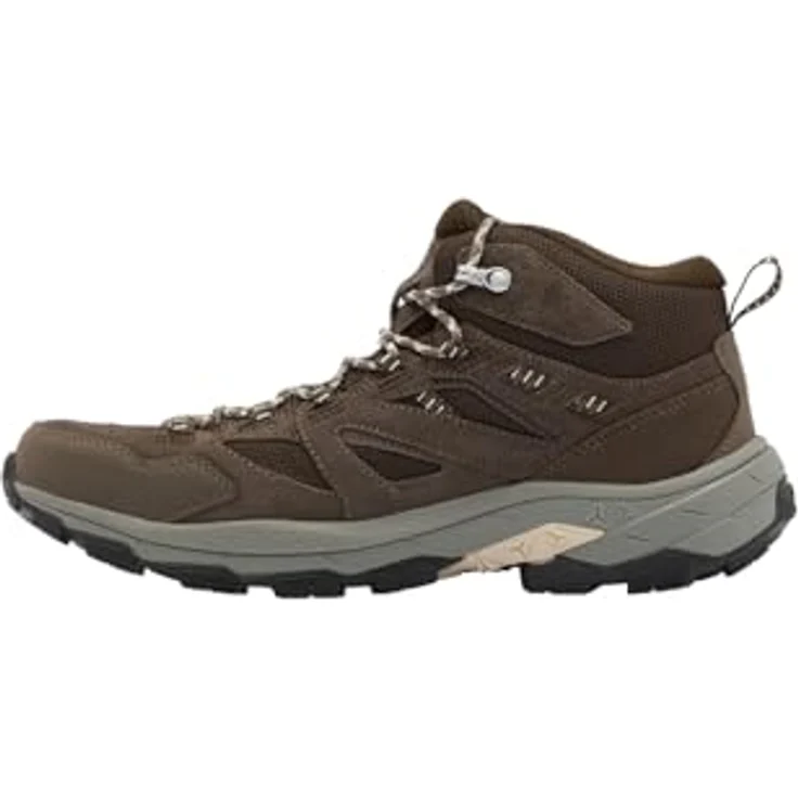 Jack Wolfskin Vojo Tour Texapore Mid, Herren Wanderschuhe mit wasserdichtem Wetterschutz, Schwarz, Größe 48 – Bild 4