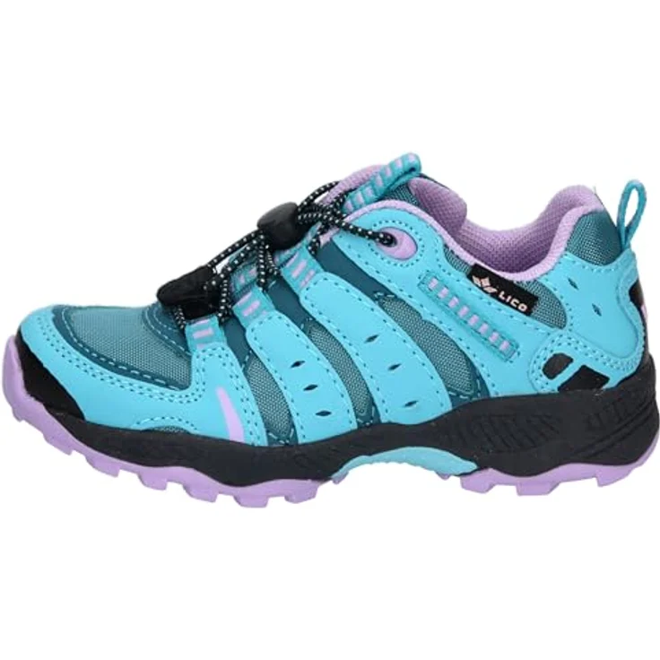 Lico Mädchen Outdoorschuhe Fremont 30502, Schnellschnürsystem, türkis/lila, Größe 34 – Bild 2
