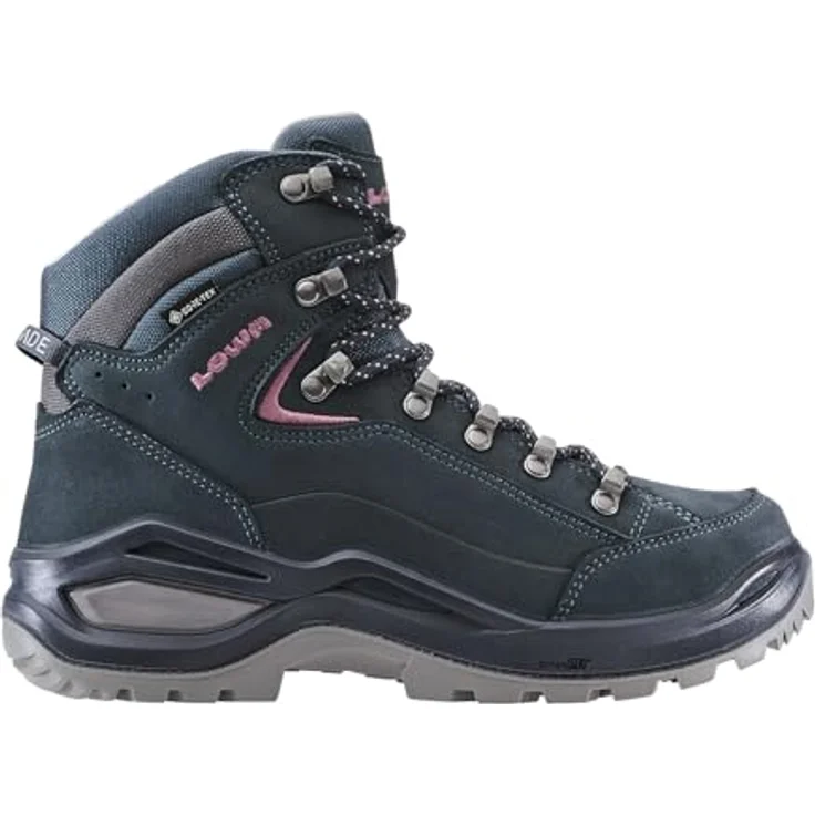 Lowa Renegade EVO GTX MID WS 327 Wanderschuh in Stahlblau/Alt Rosa, Ganzjahresartikel, für Damen – Bild 2
