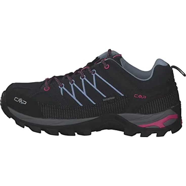 Campagnolo CMP Rigel Low WMN WP, Wanderschuhe für Damen, grau, wasserdicht, mit FullOn GRIP Profilsohle – Bild 2