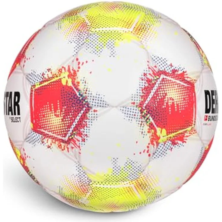 Derbystar Bundesliga Club S-Light v25, Trainingsball für intensive Nutzung, robust, weiß – Bild 2