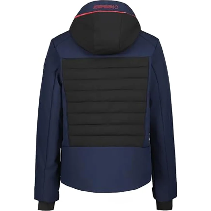 Icepeak Fremont Skijacke, Softshell in Dunkelblau, wasserabweisend und winddicht, Größe 54 – Bild 2