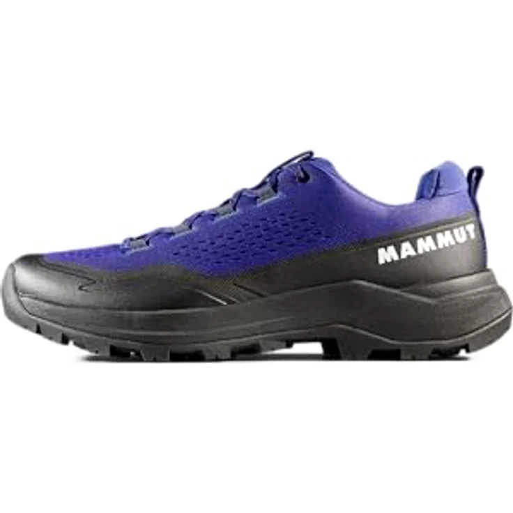 Mammut Sertig III Low Men, leichter Tageswanderschuh mit atmungsaktivem Mesh-Obermaterial, Farbe: tschiel-black, Größe: 10 UK / 44 2/3 – Bild 1