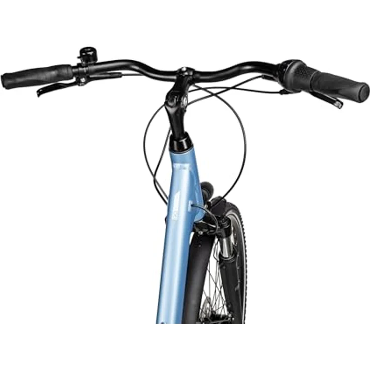 2R Manufaktur TRX GO Wave, Damen-Citybike mit Tiefeinstieg, 28 Zoll, Aluminium, hydraulische Scheibenbremsen, hellblau, 56 cm – Bild 4