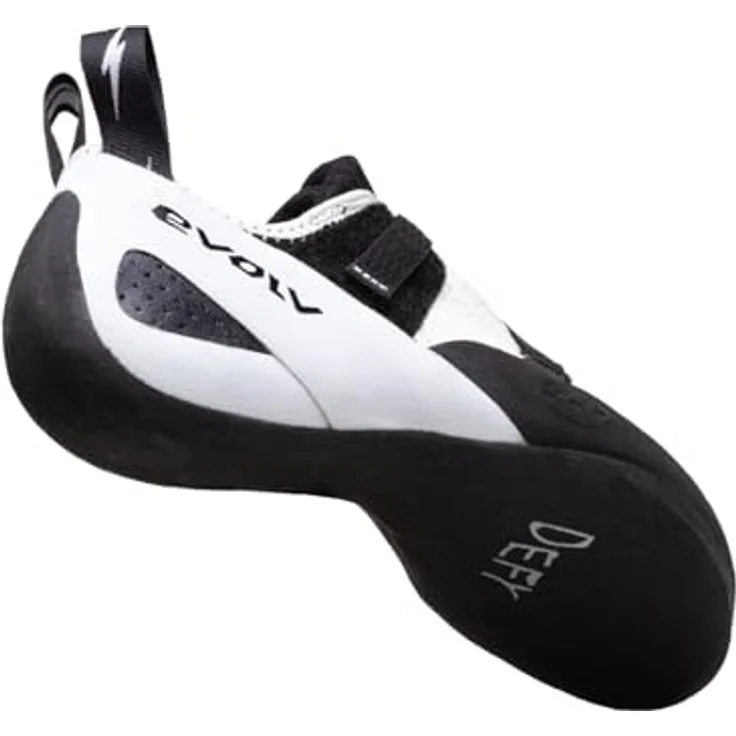 Evolv Defy, Herren Kletterschuhe, vielseitig, atmungsaktives veganes Obermaterial, 3,5 mm TRAX SAS-Gummisohle, grau, Größe 43 – Bild 6