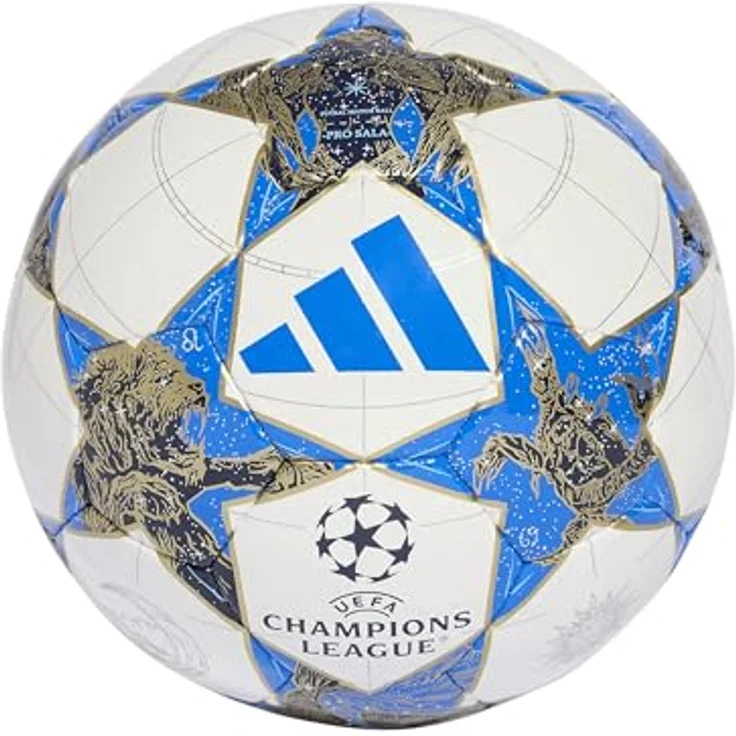 Adidas UEFA Champions League Sala, FIFA Quality Pro Ball, Unisex Fußball, Weiß, Größe 4 EU – Bild 1