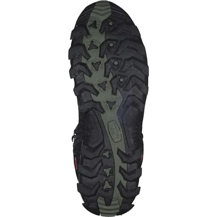 CMP Rigel MID 3Q12947, Herren Trekking Schuhe aus Wildleder mit TPU-Beschichtung und FullOn Grip Gummisohle, schwarz – Bild 6