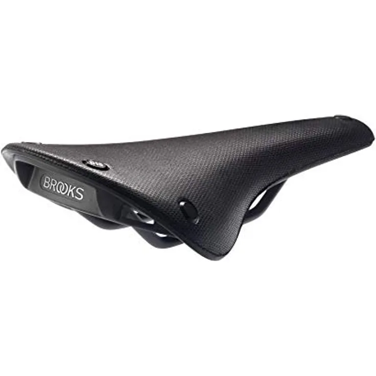 Brooks England Cambium C15 All Weather, Velosattel aus Naturkautschuk mit wetterbeständigem Nylon-Cover, schwarz