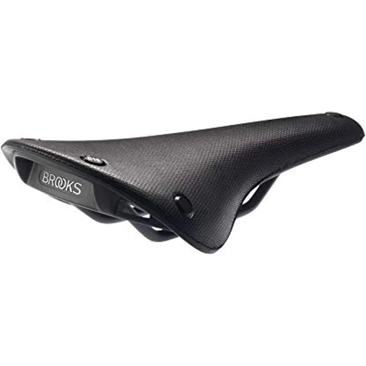 Brooks England Cambium C15 All Weather, Velosattel aus Naturkautschuk mit wetterbeständigem Nylon-Cover, schwarz – Bild 1