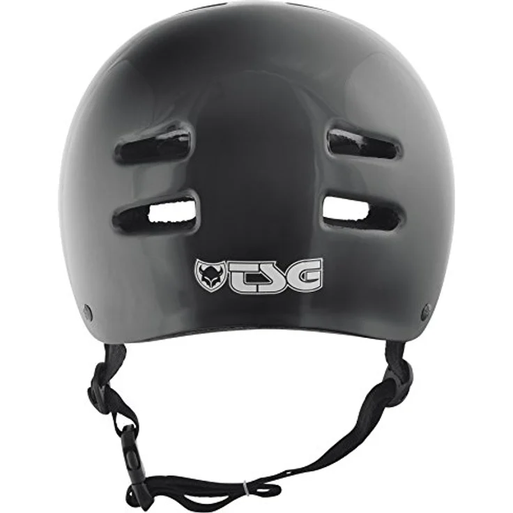 TSG Skate/BMX Injected, Halbschalenhelm in Schwarz, S/M, mit EPS-Schaum und Tuned Fit System – Bild 2