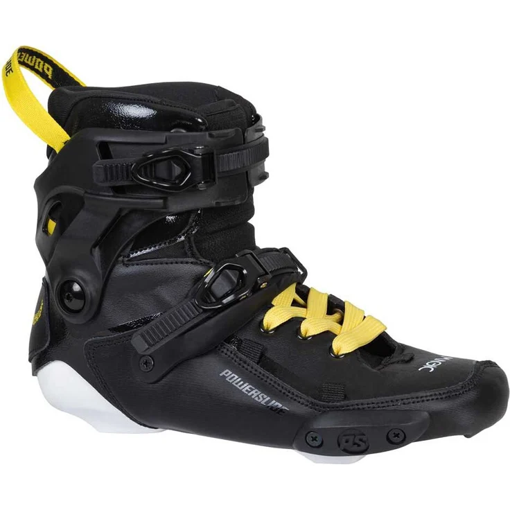 Powerslide Tau Bis_onte Schlittschuhe, Signature-Modell von Lorenzo Guslandi, Schwarz EU 44