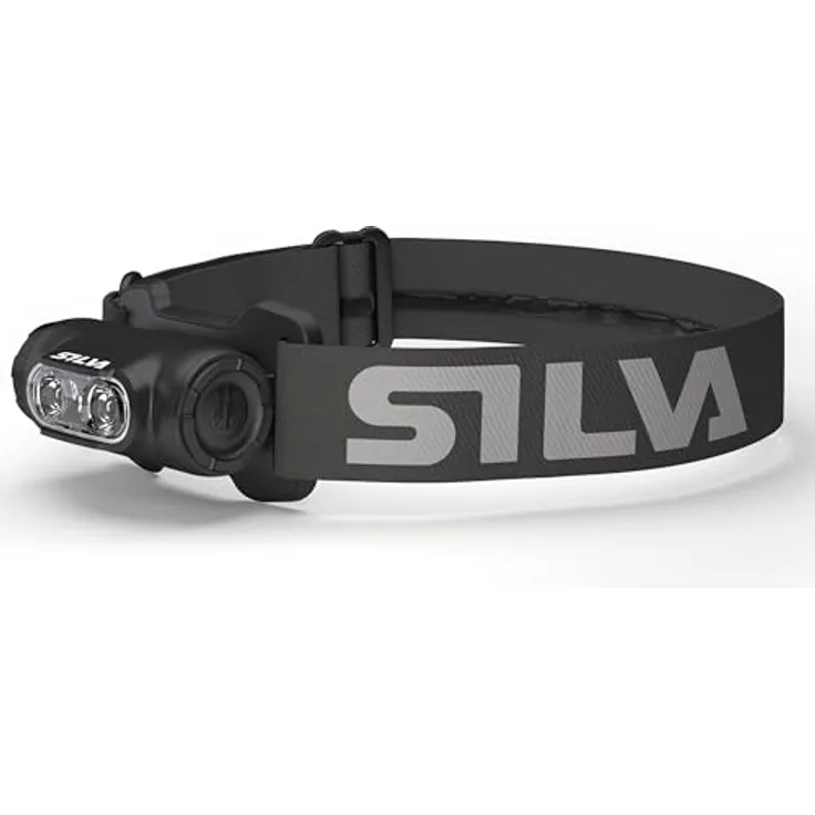 Silva Explore 4RC, Wasserdichte Stirnlampe Aufladbar mit USB, 400 Lumen, 3 Helligkeitsstufen & 3 LED-Farben, inkl. Rotlicht, für Outdoor & Sport