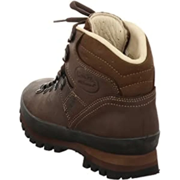 Meindl Borneo Lady 2 MFS, Damen Wander-Trekkingstiefel aus Nubukleder, dunkelbraun - nougat, 650g pro Schuh – Bild 2