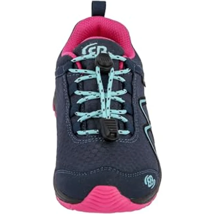 BRÜTTING Guide Outdoorschuh, wasserabweisender Wanderschuh für Kinder und Jugendliche mit Schnellschnürsystem, schwarz – Bild 3