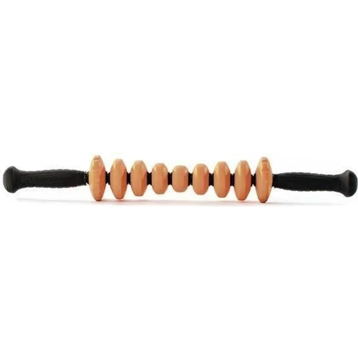 Trigger Point STK Contour Massage Roller, Handgeführter Schaumstoffroller mit flexibler Gestaltung zur Muskelentspannung, Orange