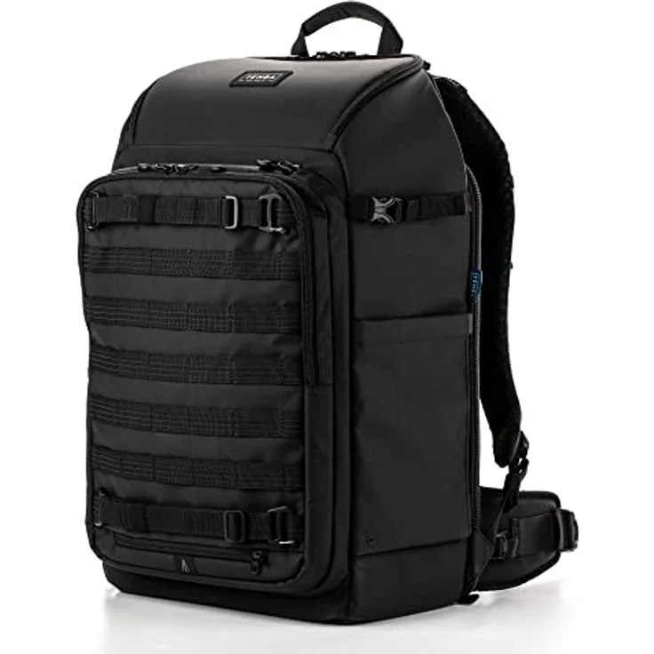 Tenba Sac AXIS V2 Backpack 32L Noir, Wanderrucksack mit Kamera-/Laptop-Getriebe-Kapazität bis zu 400 mm 2,8 Zoll, versteckter Bluetooth-Tracker-Tasche, 3-Punkt-Kamera-Zugang und Airflow-Gurt – Bild 1